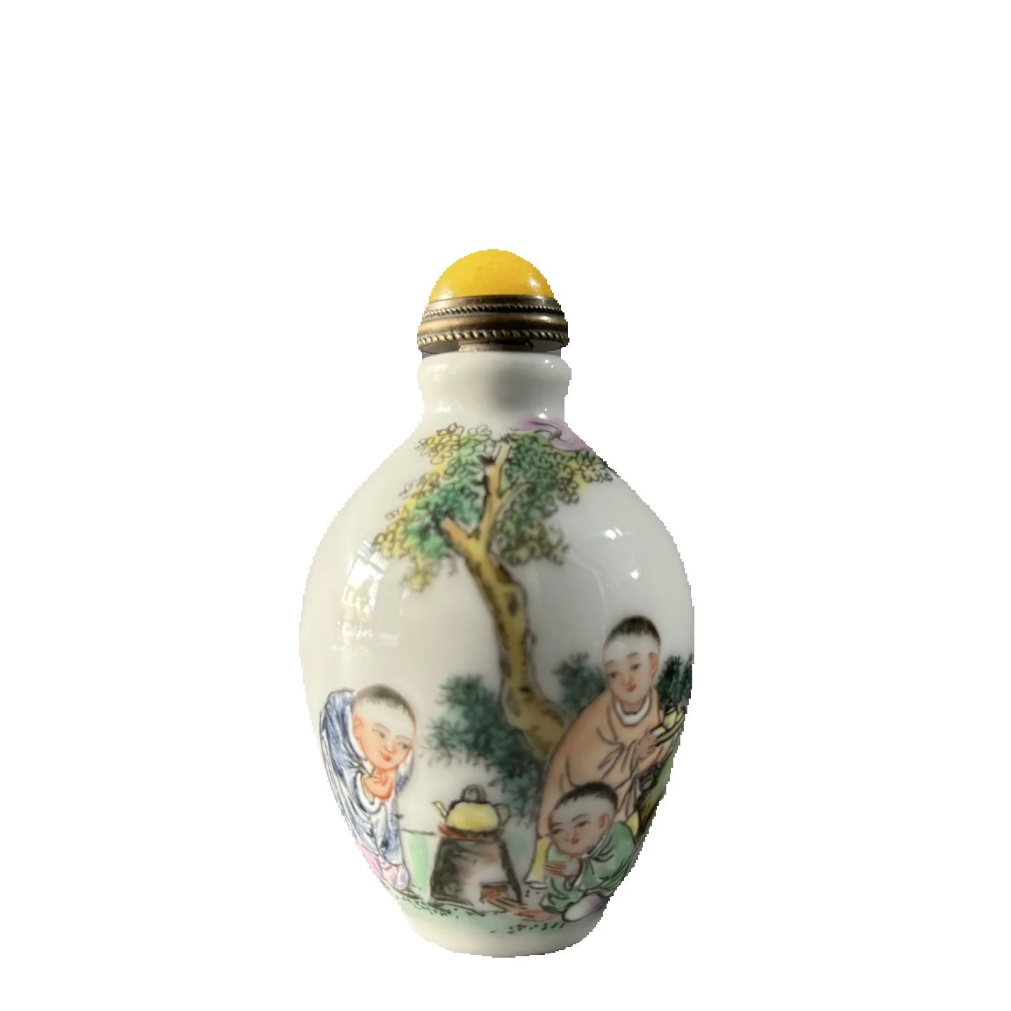 Vintage Collectible Bottles - Collection Chinese Vintage Porcelain Painted Exquisite