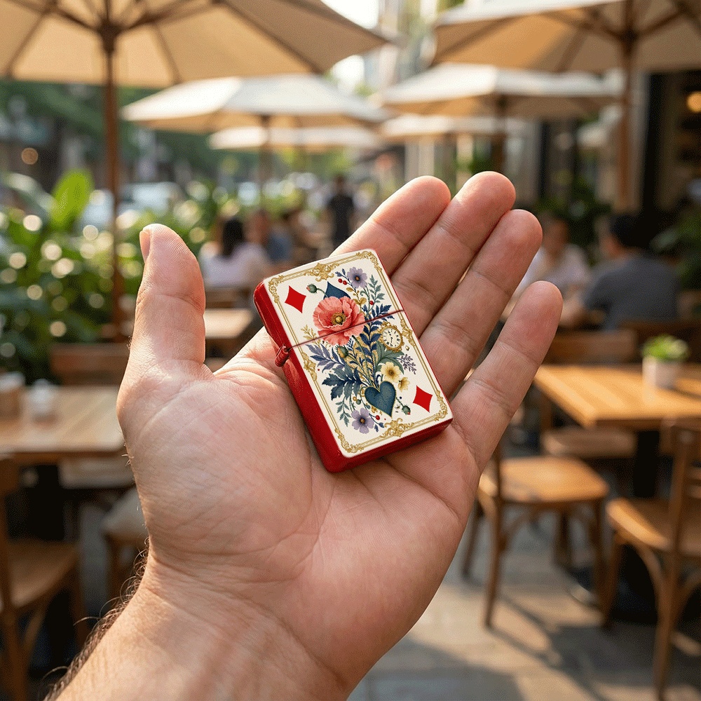 Vintage Tarot Card Style Flip  - Vintage Collectible Playing Cards ulasan dan harga