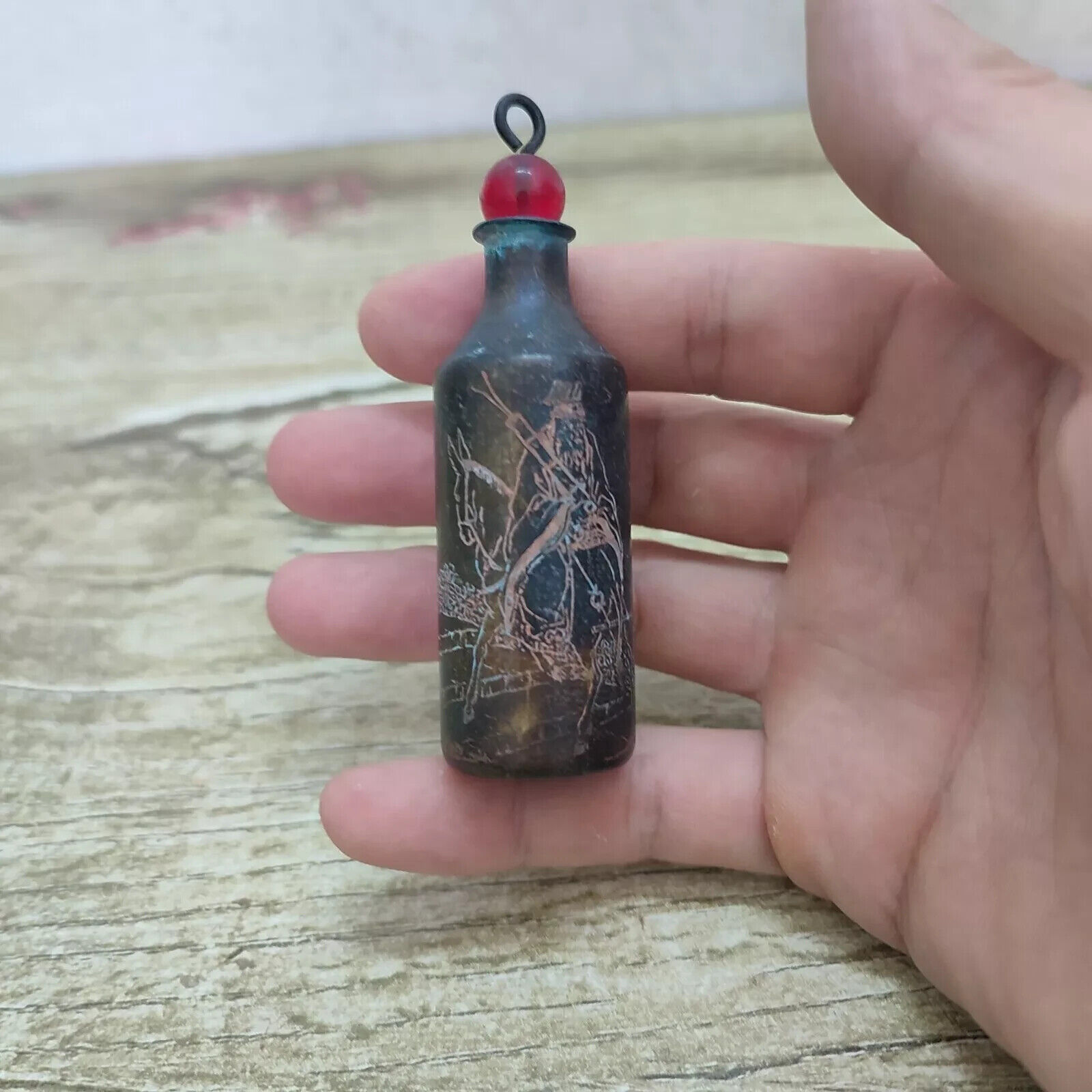 Chinese Antique Vintage Copper - Vintage Collectible Bottles ulasan dan harga