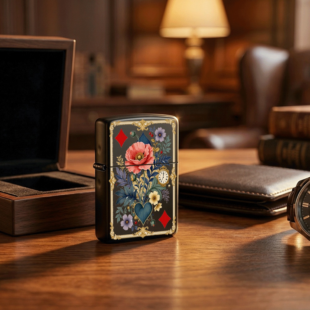 Vintage Ornate Style Flip Top  - Vintage Collectible Playing Cards ulasan dan harga