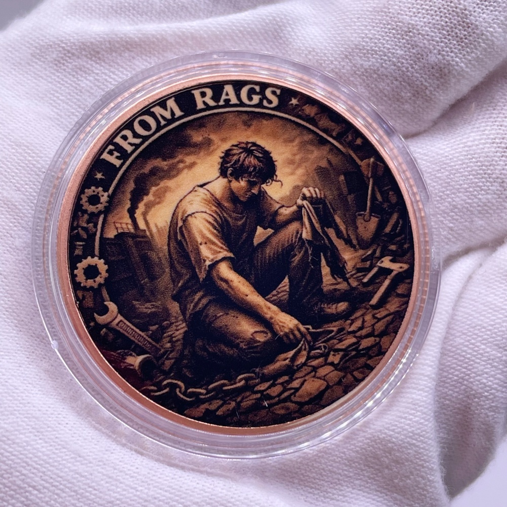 From Rags To Riches Theme .999 - Vintage Collectible Coins ulasan dan harga