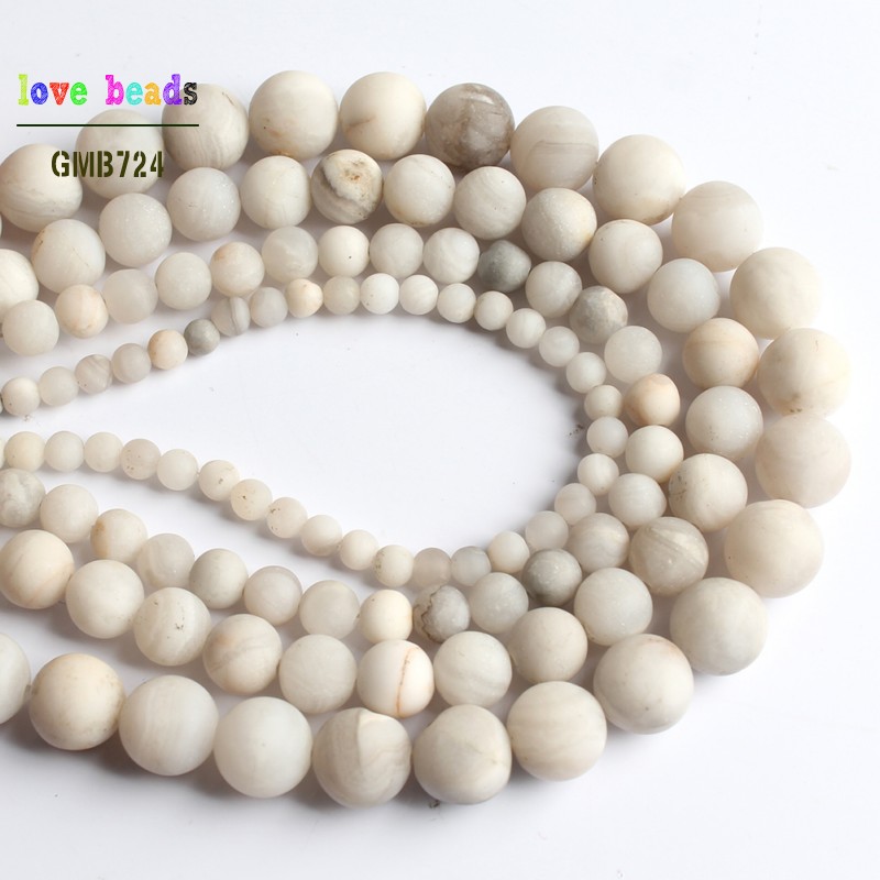 Natural Matte White Chrysocoll - Vintage Collectible Marbles ulasan dan harga