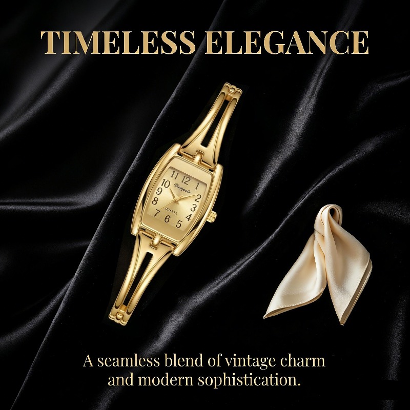 Luxury Women's Watches Fashion - Vintage Watch Crystal ulasan dan harga