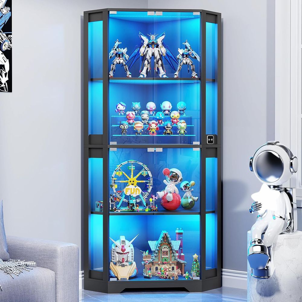 65 Illuminated Glass Display C - Collectible & Vintage Dolls For Wedding ulasan dan harga