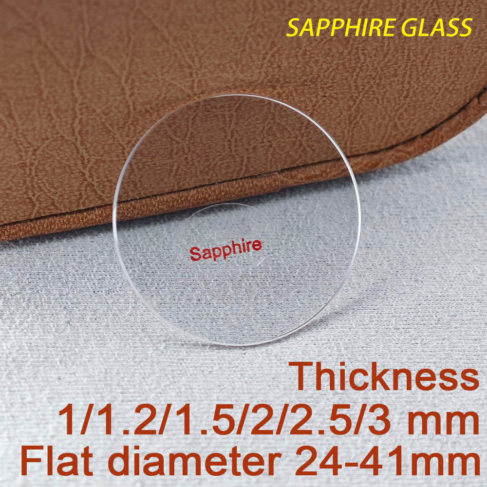 Flat Sapphire Glass Thick 1.0/ - Vintage Watch Crystal ulasan dan harga