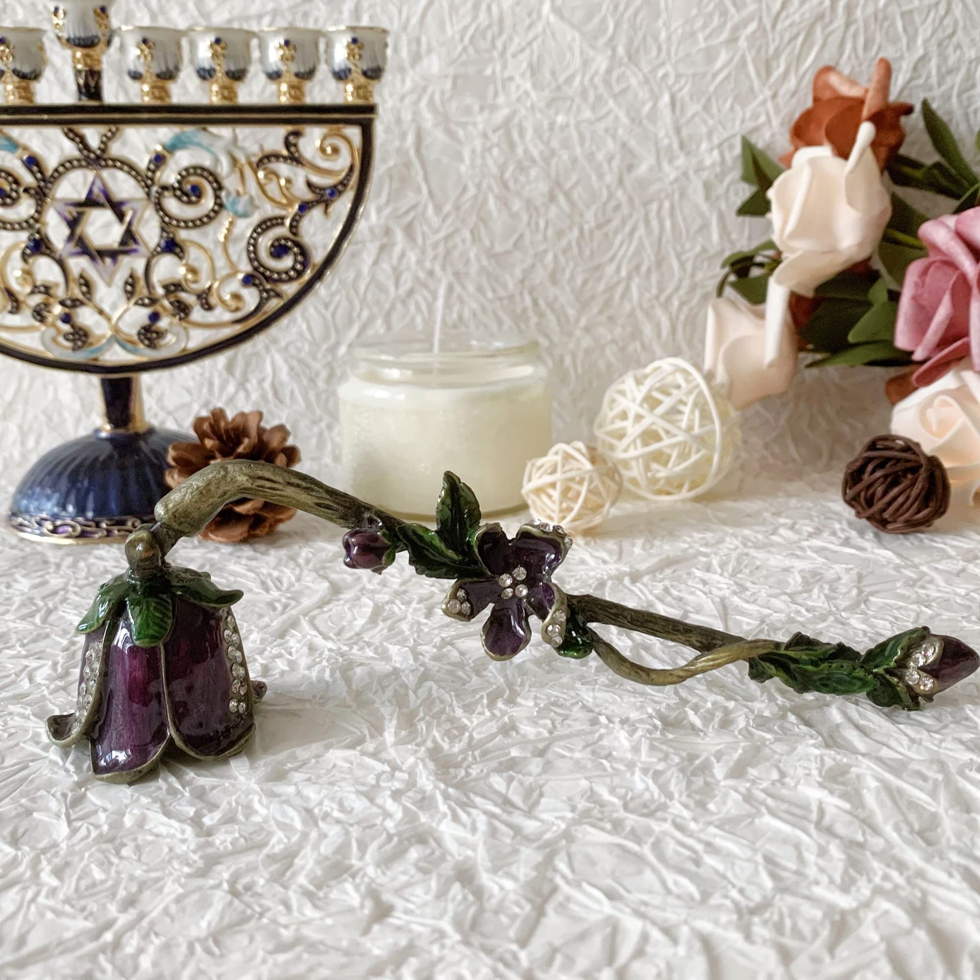 Luxury Menorah Candle Snuffer  - Collectible & Vintage Dolls For Wedding ulasan dan harga