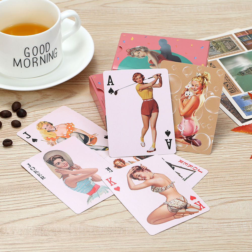 Vintage Sexy Bikini Beauty Pla - Vintage Collectible Playing Cards ulasan dan harga