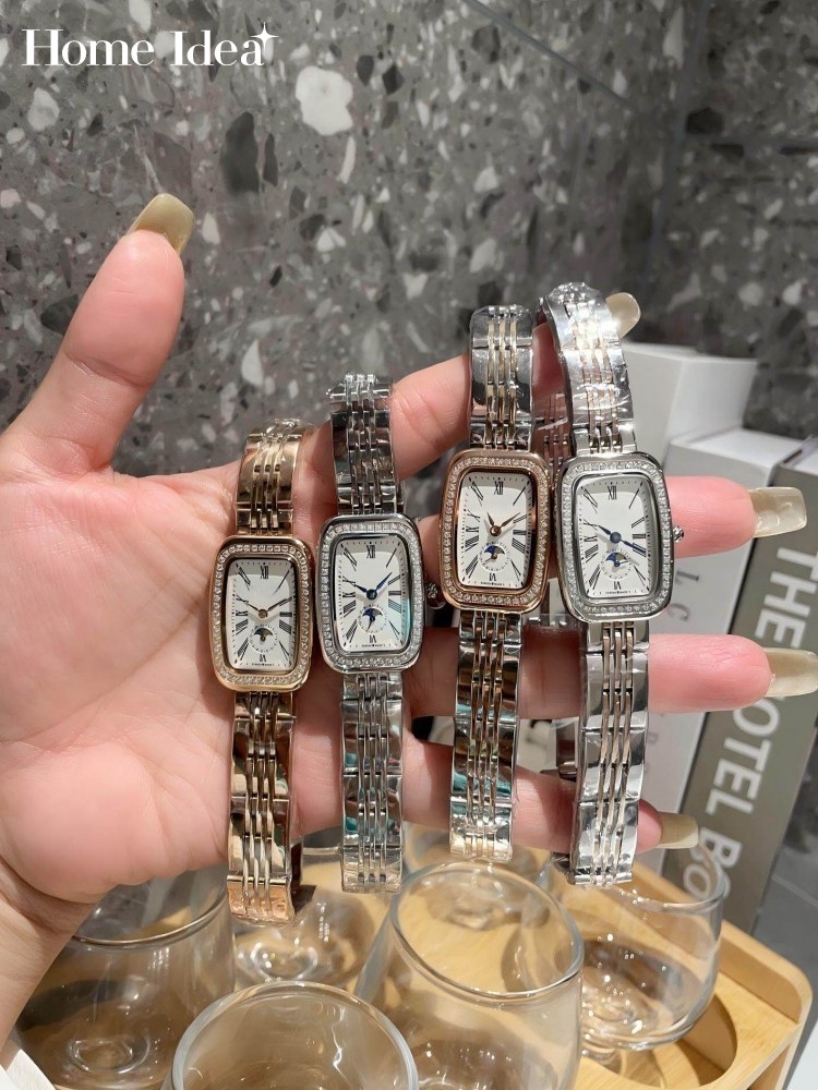 Elegant Women Stainless Steel  - Vintage Watch Crystal ulasan dan harga