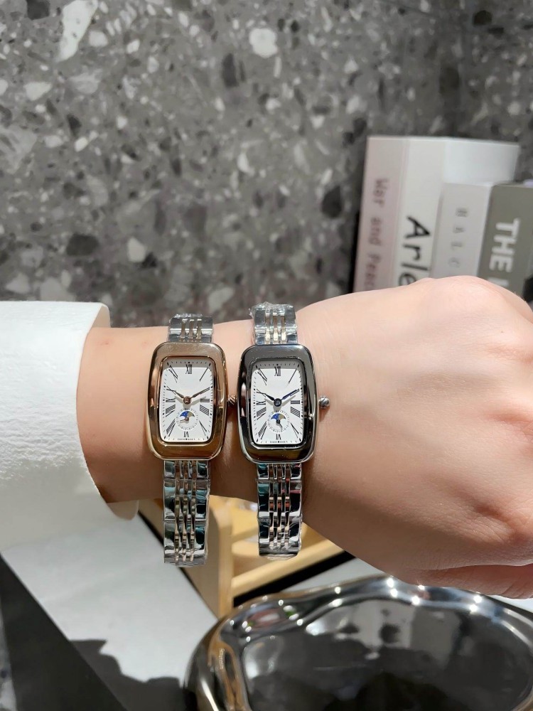 Elegant Women Stainless Steel  - Vintage Watch Crystal ulasan dan harga