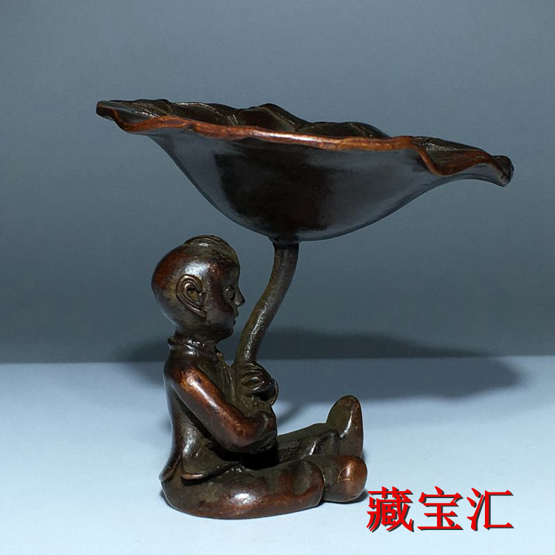Vintage Antique Lotus Leaf Chi - Vintage Items Collection ulasan dan harga