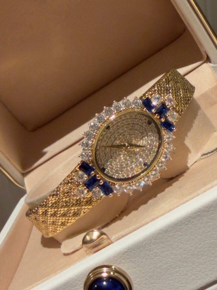 Vintage Ladies Oval Shape Quar - Vintage Watch Crystal ulasan dan harga