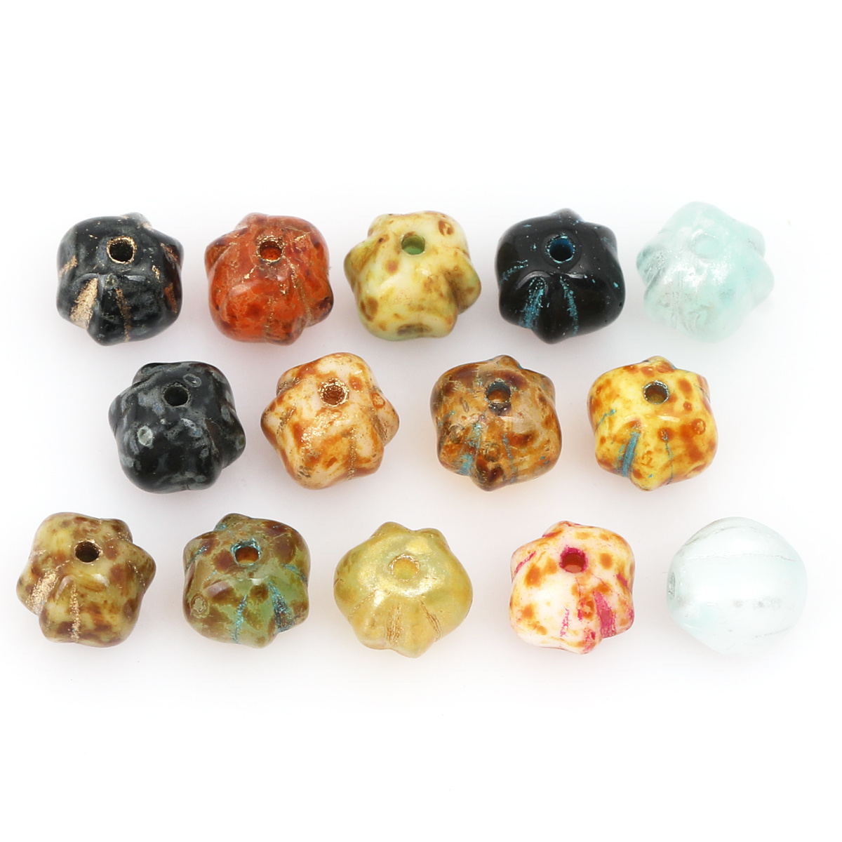 About 12/28pcs Random Color 6m - Vintage Collectible Marbles ulasan dan harga