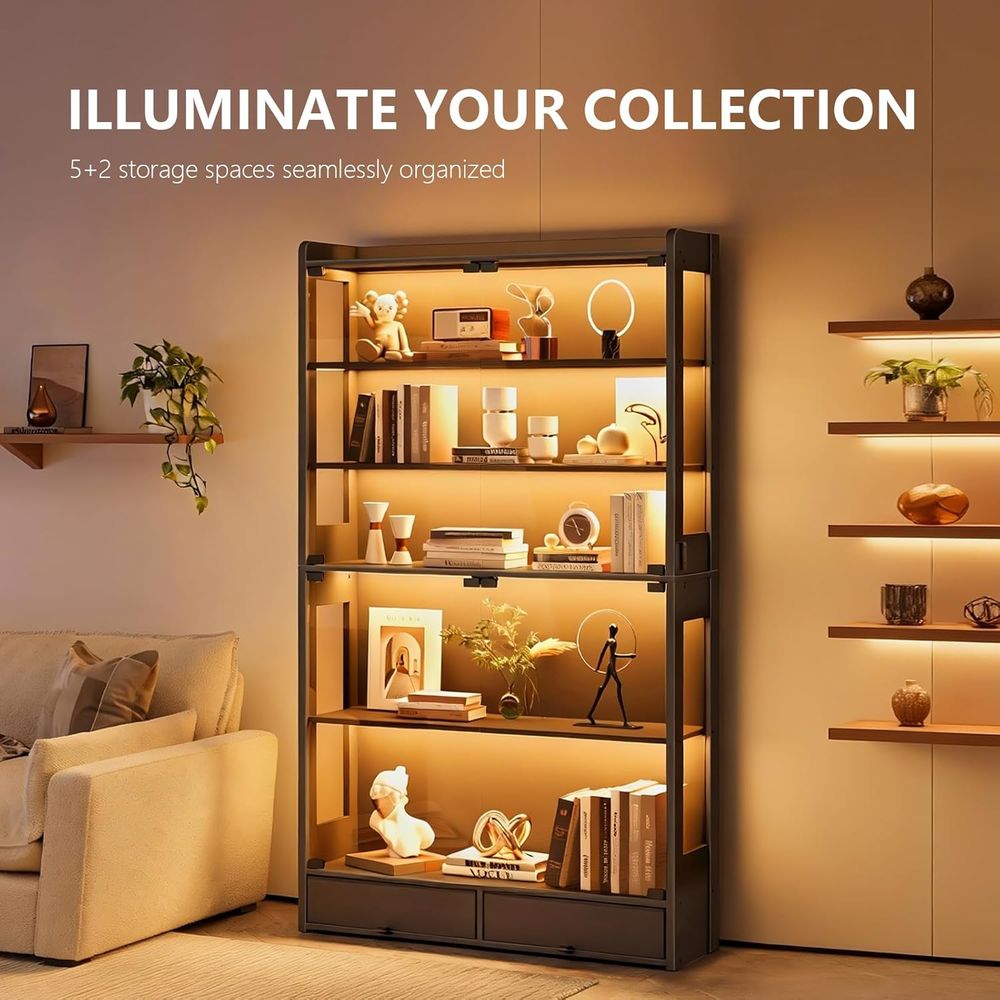 69 Tall Black LED Lighted 5-Ti - Collectible & Vintage Dolls For Wedding ulasan dan harga