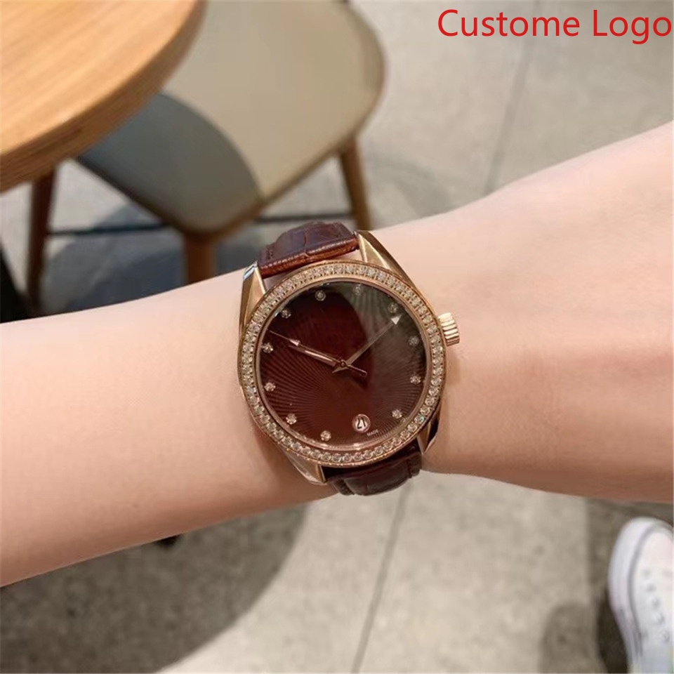 Vintage Brown Sun Pattern Dial - Vintage Watch Crystal ulasan dan harga